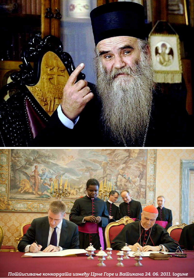 konkordat izmedju crne gore i vatikana 2011 godine